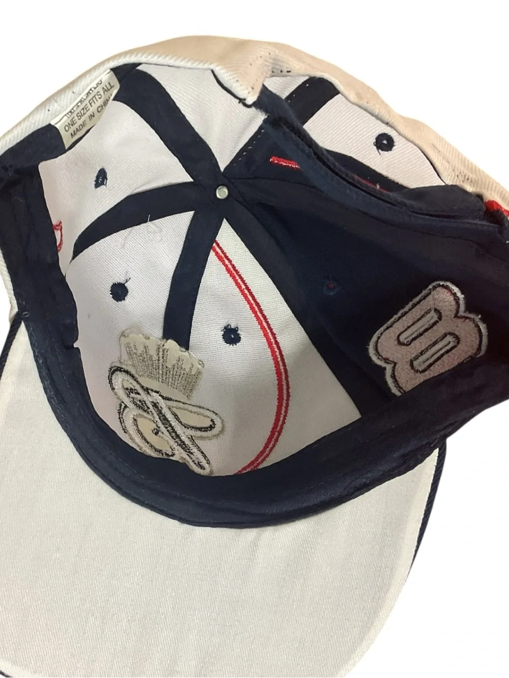 Dale Earnhardt Jr #8 NASCAR Adjustable Hat Cap Embroidered Red White Blue OSFM